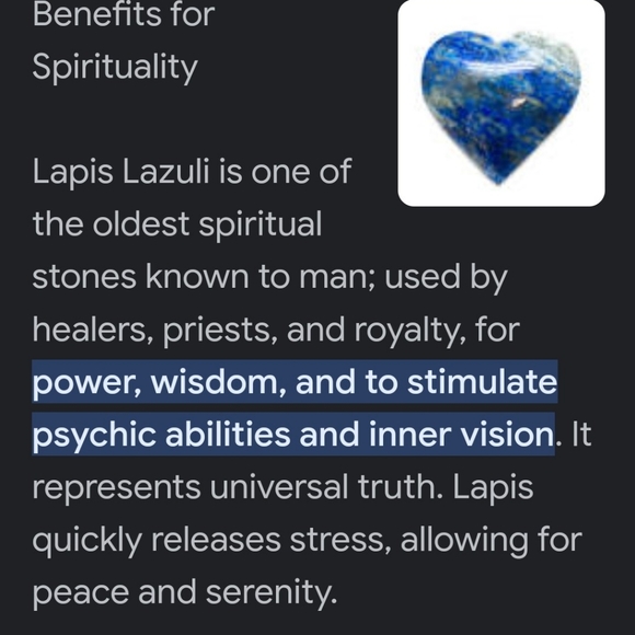 Beautiful Lapis Ring Elegant Blue Stone **DISCOUNTED SHIPPING** - Picture 2 of 2